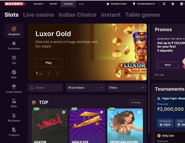 Battery Bet games