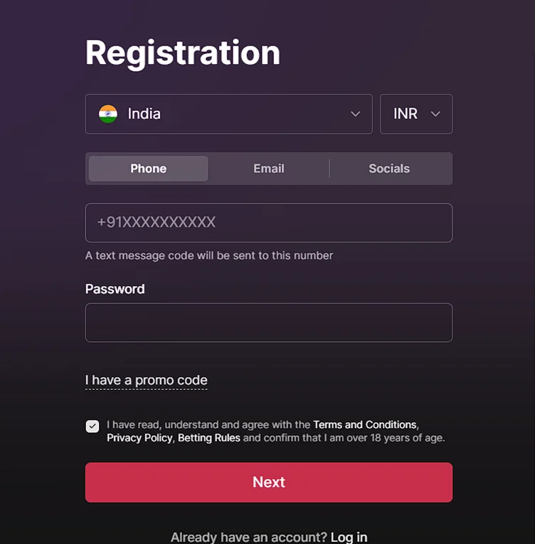 Baterybet registration